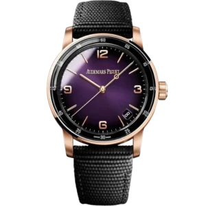 Audemars Piguet Code 11.59 Ref. 15210OR.OO.A616CR.01 41MM Rose Gold Purple Dial SELFWINDING