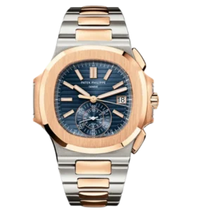 Patek Philippe Nautilus Ref. 5980/1AR Two Tone Blue Dial