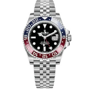 Rolex GMT II 126710BLRO 40mm "Pepsi" Steel Ceramic Bezel Jubilee