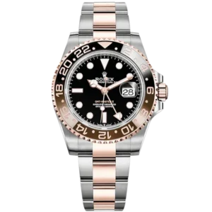 Rolex GMT Master II 126711CHNR 40mm "Rootbeer" Steel and Rose Gold Ceramic Bezel