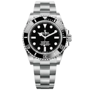 Submariner 41mm Oyster Bracelet Oystersteel with Black Dial Cerachrom Unidirectional Rotatable Bezel