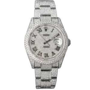 Rolex Datejust Ref. 126200 36MM BUSSDOWN Black Roman Numerals