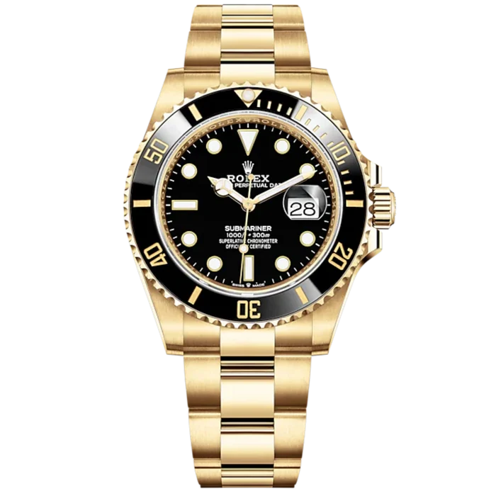 Rolex Ref. 126618LN Yellow Gold Black Dial Submariner