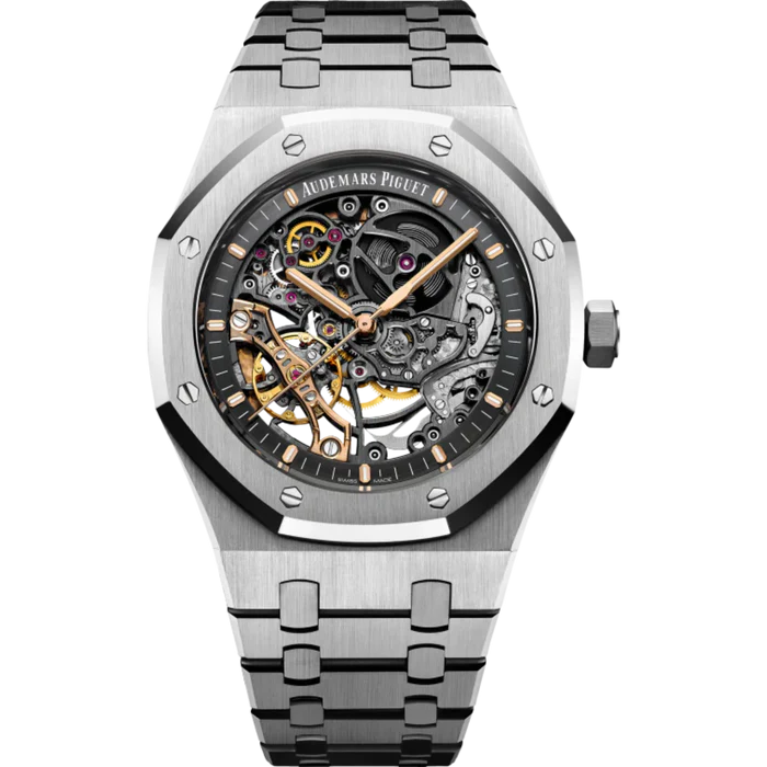 Audemars Piguet Royal Oak Ref. 15407ST.OO.1220ST.01 41MM Stainless Steel Openworked Skeleton