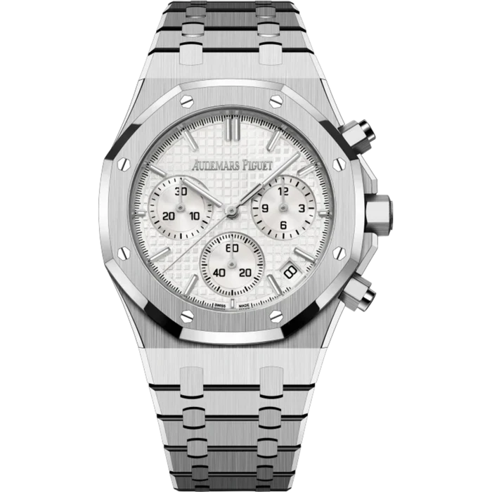 Audemars Piguet Royal Oak Chronograph Ref. 26240ST.OO.1320ST.03 41MM Stainless Steel Bracelet Silver-Toned Dial