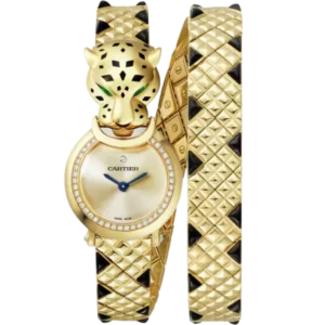 La Panthere de Cartier 24 MM yellow gold with gold dial