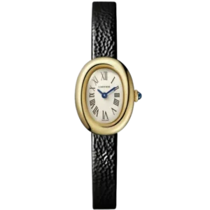 Baignoire de Cartier 31 MM 18k yellow gold with silver dial